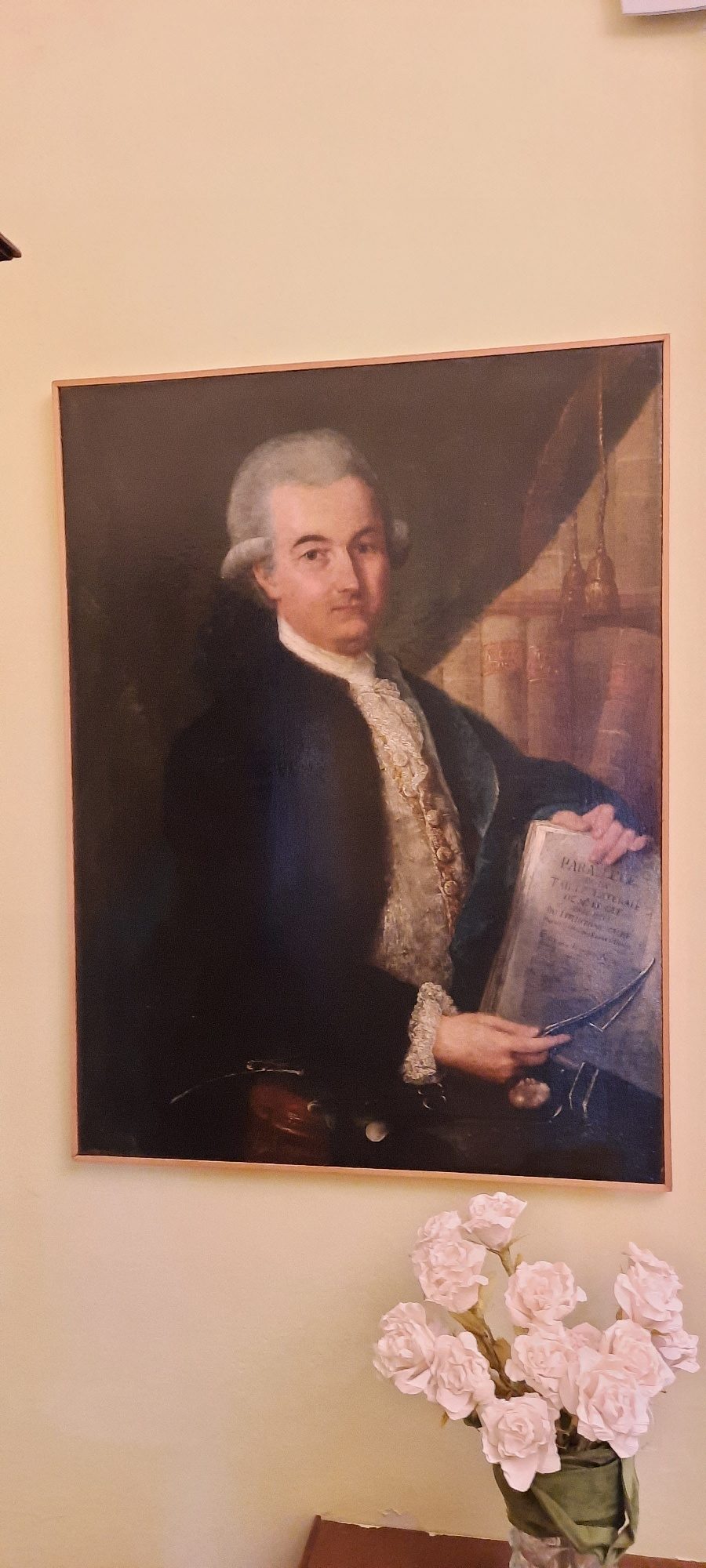 Francesco Paiola's portrait by Pietro Longhi, Scuola Grande di San Marco, Venice - 01.jpg